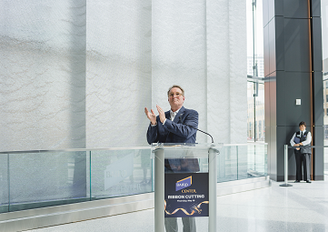 Expanded and modernized Baird Center declares its doors open with ribbon cutting ceremony